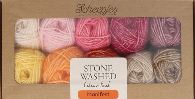 Scheepjes Stone Washed colour pack 10x25g