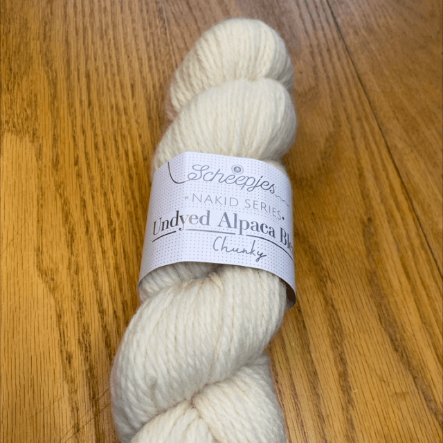 Scheepjes Nakid S. Undyed Alpaca Blend